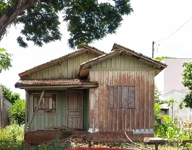 Casa da família em Marialva - década de 60