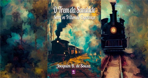 Livro o Trem da Saudade Sobre os Trilhos da Esperança, de Joaquim B. de Souza, Clube de Autores
