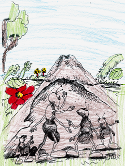 Ilustração do livro As aventuras de antares - Acleju - Clube de Autores