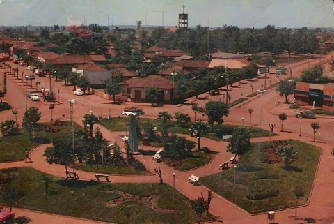 Foto: Centro de Jussara em 1980 | Reprodução