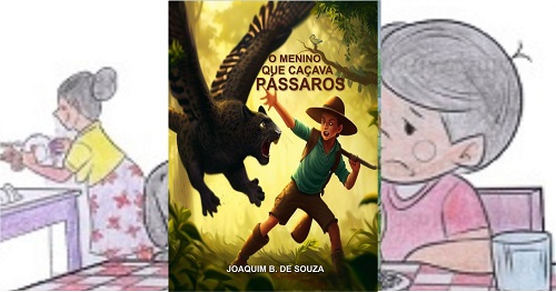 Livro o menino que caçava pássaros | Academia de Letras de Jussara PR - ACLEJU | Clube de Autores