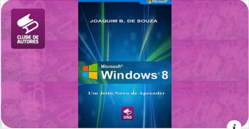 Livro Microsoft Windows 8 - Clube de Autores